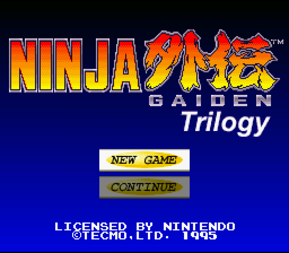 Ninja Gaiden Trilogy